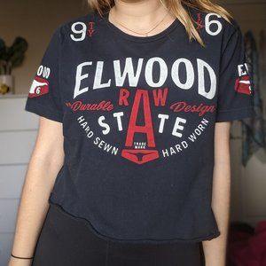 elwood cropped tshirt!